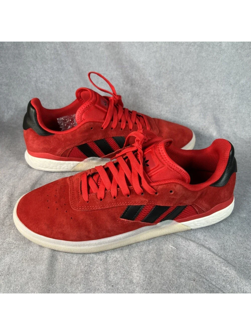 adidas 3ST.004 FY0500 Red  Skateboarding Low Top Suede Men -1233-2I